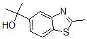 CAS#: 5935-85-3, alpha,alpha,2-Trimethyl-5-Benzothiazolemethanol