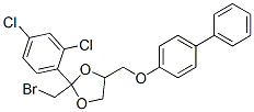 CAS#: 59365-30-9, 4-[([1,1'-Biphenyl]-4-Yloxy)Methyl]-2-(Bromomethyl)-2-(2,4-Dichlorophenyl)-1,3-Dioxolane