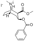 CAS#: 5937-29-1, (1R,2R,3S,5S)-3-(Benzoyloxy)-2-(methoxycarbonyl)-8,8-dimethyl-8-Azoniabicyclo[3.2.1]octane iodide