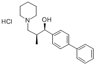 CAS#: 59401-31-9, Erythro-alpha-(4-Biphenylyl)-beta-Methyl-1-Piperidinepropanol Hydrochloride