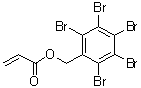 CAS 登录号：59447-55-1， 五溴苄基丙烯酸酯