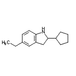 CAS#: 594817-35-3, 2-Cyclopentyl-5-Ethylindoline