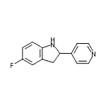 CAS#: 594817-58-0, 5-Fluoro-2-(4-Pyridinyl)Indoline