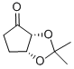 CAS#: 595581-64-9, (-)-(3aR,6aR)-Tetrahydro-2,2-Dimethyl-4H-Cyclopenta-1,3-Dioxol-4-One