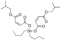 CAS 登录号：59571-08-3， (Z,Z)-10,10-二丁基-2-甲基-5,8,12-三氧代-4,9,11-三氧杂-10-锡杂十五碳-6,13-二烯-15-酸异丁酯