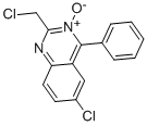 CAS#: 5958-24-7, 6-Chloro-2-(Chloromethyl)-3-Oxido-4-Phenyl-Quinazoline