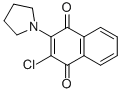 CAS#: 59641-25-7, 2-Chloro-3-Pyrrolidino-1,4-Naphthoquinone