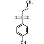 CAS 登录号：59662-68-9， 1-甲基-4-{[(甲硫基)甲基]磺酰基}苯