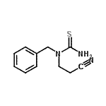 CAS 登录号：59670-03-0， 1-苄基-1-(2-氰基乙基)硫脲