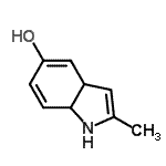 CAS#: 596793-72-5, 2-Methyl-3A,7A-Dihydro-1H-Indol-5-Ol