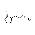 CAS#: 596826-70-9, 2-(2-Isocyanatoethyl)-1-Methylpyrrolidine