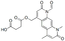 CAS#: 5978-64-3, 4-[[(3-Carboxypropionyl)Oxy]Methyl]-8,9-Dihydro-6,9-Dimethyl-2,8-Dioxopyrido[3,2-g]Quinoline-1(2H)-Carbaldehyde