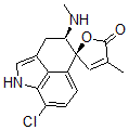 CAS#: 59787-46-1, trans-(+-)-8-Chloro-3,4-dihydro-4'-methyl-4-(phenylamino)-Spiro(benz(cd)indole-5(1H),2'(5'H)-furan)-5'-one