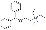 CAS#: 5982-52-5, [2-(Diphenylmethoxy)Ethyl]Diethylmethylammonium Iodide