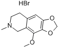 CAS 登录号：5985-00-2， 氢化可他宁碱氢溴酸盐