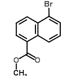 CAS#: 59866-97-6, Methyl 5-Bromo-1-Naphthoate