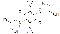 CAS#: 59886-55-4, 2,5-Diaziridin-1-Yl-3,6-Bis(2,3-Dihydroxypropylamino)Cyclohexa-2,5-Diene-1,4-Dione