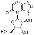 CAS#: 59892-40-9, 1,4-Dihydro-4-beta-D-ribofuranosyl-5H-1,2,3-triazolo[4,5-b]pyridin-5-one