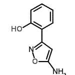 CAS#: 59899-13-7, 2-(5-Amino-1,2-Oxazol-3-Yl)Phenol