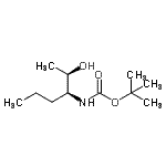 CAS#: 599207-03-1, 2-Methyl-2-Propanyl [(2R,3S)-2-Hydroxy-3-Hexanyl]Carbamate
