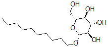 CAS 登录号：59947-99-8， (2R,3R,4S,5R,6R)-2-癸氧基-6-(羟基甲基)四氢吡喃-3,4,5-三醇