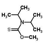 CAS#: 59954-21-1, O-Methyl Diisopropylcarbamothioate