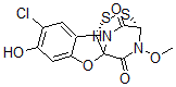 CAS#: 59978-04-0, 9-Chloro-8-Hydroxy-11-Methoxy-11H-3,11alpha-(Iminomethano)(1,2,4)Dithiazino(4,3-b)(1,2)Benzoxazine-4,12(3H)-Dione