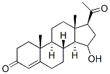 CAS 登录号：600-72-6， 15-羟基黄体酮