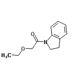 CAS#: 600139-75-1, 1-(2,3-Dihydro-1H-indol-1-yl)-2-ethoxyethanone