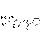 CAS#: 600159-96-4, N-[5-(2-Methyl-2-propanyl)-1,3,4-thiadiazol-2-yl]tetrahydro-2-furancarboxamide