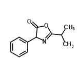 CAS 登录号：60050-54-6， 2-异丙基-4-苯基-1,3-恶唑-5(4H)-酮