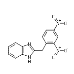CAS#: 60059-85-0, 2-(2,4-Dinitrobenzyl)-1H-Benzimidazole