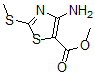 CAS 登录号：60093-05-2， 4-氨基-2-(甲硫基)-5-噻唑羧酸甲酯