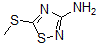 CAS#: 60093-10-9, 5-(Methylthio)-1,2,4-Thiadiazol-3-Amine