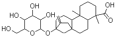 CAS#: 60129-60-4, 13-(beta-D-Glucopyranosyloxy)-(4alpha)-Kaur-16-En-18-Oic Acid