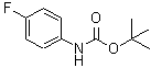 CAS 登录号：60144-53-8， (4-氟苯基)氨基甲酸叔丁酯