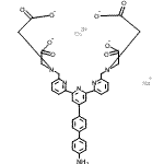 CAS#: 601494-52-4, Europium(3+) sodium 2,2',2'',2'''-{[4'-(4'-amino-4-biphenylyl)-2,2':6',2''-terpyridine-6,6''-diyl]bis(methylenenitrilo)}tetraacetate (1:1:1)