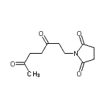 CAS#: 601494-86-4, 1-(3,6-Dioxoheptyl)-2,5-pyrrolidinedione