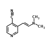 CAS 登录号：601514-61-8， 3-[(E)-2-(二甲基氨基)乙烯基]异烟腈