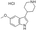 CAS#: 60155-65-9, 5-Methoxy-3-(Piperidin-4-Yl)-1H-Indole Hydrochloride