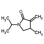 CAS#: 60205-17-6, 1-Isopropyl-4-Methyl-3-Methylene-2-Pyrrolidinone