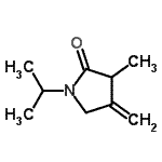 CAS#: 60205-20-1, 1-Isopropyl-3-Methyl-4-Methylene-2-Pyrrolidinone