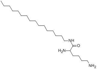 CAS 登录号：60209-20-3， (S)-2,6-二氨基-N-十六烷基己酰胺