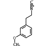 CAS 登录号：602269-00-1， 1-(2-异氰基乙基)-3-甲氧基苯