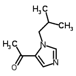 CAS#: 602306-54-7, 1-(1-Isobutyl-1H-imidazol-5-yl)ethanone