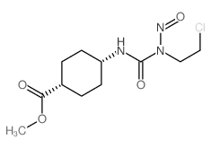 CAS 登录号：60285-32-7， 4alpha-[3-(2-氯乙基)-3-亚硝基脲基]-1alpha-环己烷羧酸甲酯