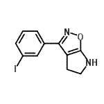 CAS#: 603067-43-2, 3-(3-Iodophenyl)-5,6-dihydro-4H-pyrrolo[3,2-d][1,2]oxazole
