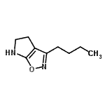 CAS#: 603067-50-1, 3-Butyl-5,6-dihydro-4H-pyrrolo[3,2-d][1,2]oxazole
