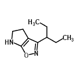 CAS 登录号：603067-76-1， 3-(3-戊烷基)-5,6-二氢-4H-吡咯并[3,2-d][1,2]恶唑