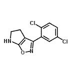 CAS#: 603067-80-7, 3-(2,5-Dichlorophenyl)-5,6-dihydro-4H-pyrrolo[3,2-d][1,2]oxazole
